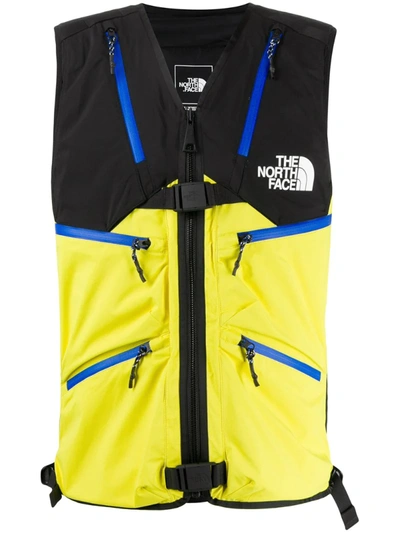 The North Face Three Layer Future Light Vest In Yellow