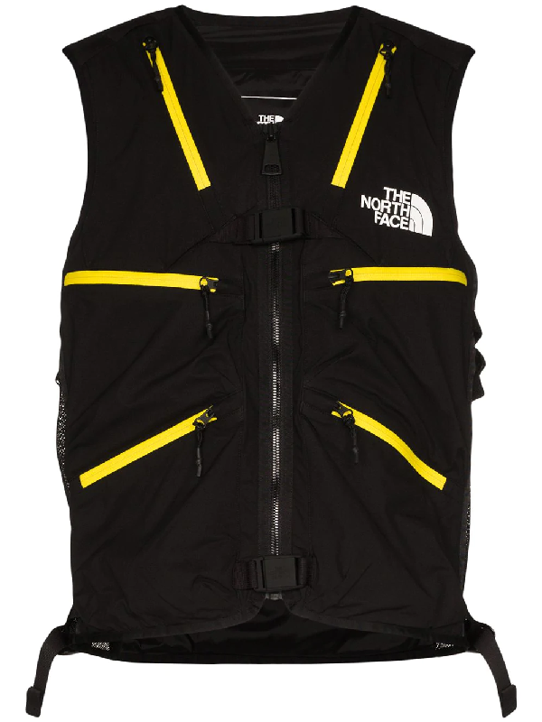 black north face gilet