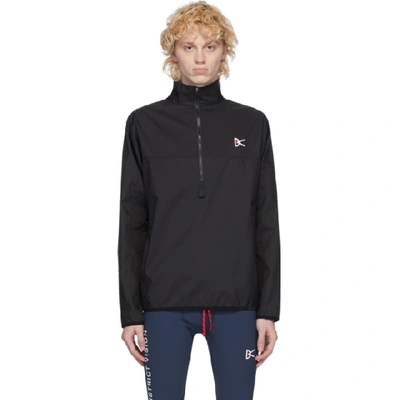 District Vision Theo Embroidered-motif Performance Jacket In Black