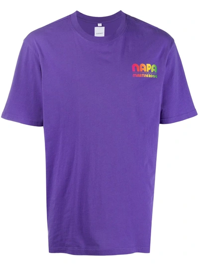 Napa By Martine Rose As Good As It Gets Logo Print T-shirt In Purple