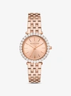 Michael Kors Darci Pavé Rose Gold-tone Watch