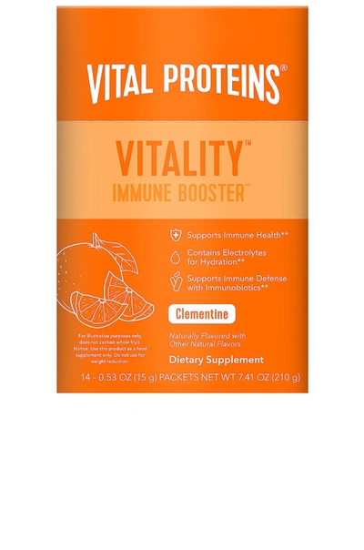 Vital Proteins Vitality Orange Stick Pack Box In N,a