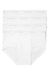 Calvin Klein 4-pack Classic Logo Briefs In White