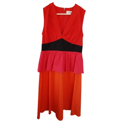 Pre-owned Isa Arfen Mid-length Dress In Multicolour