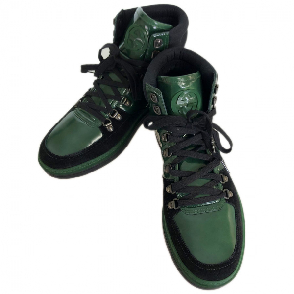 patent leather trainers