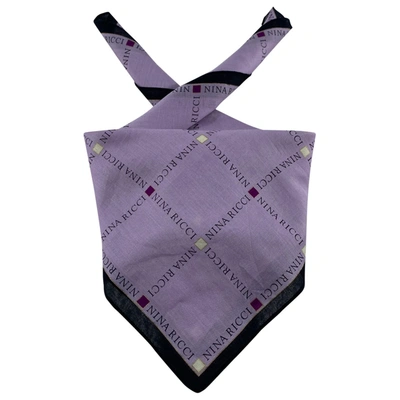 Pre-owned Nina Ricci Neckerchief In Other
