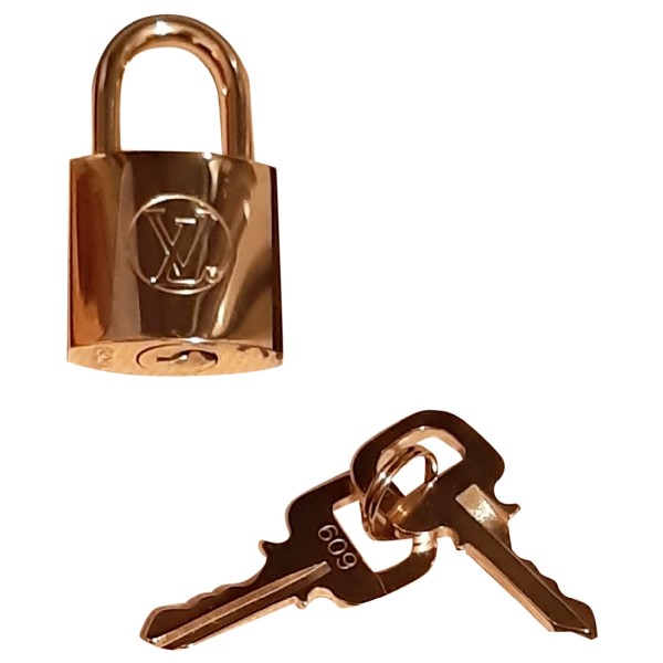 Louis Vuitton Silvertone/Goldtone Metal Insolence Key Holder and Bag Charm  - Yoogi's Closet