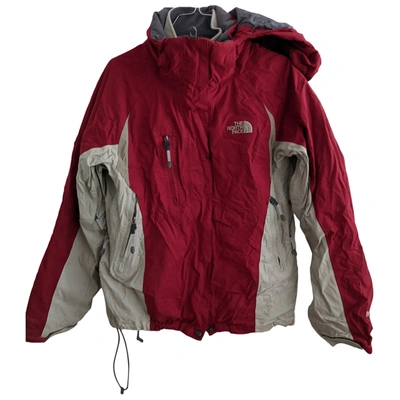 Pre-owned The North Face Jacket In Burgundy