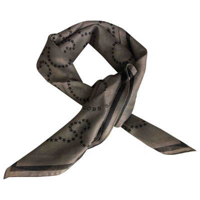 Pre-owned Marc By Marc Jacobs Neckerchief In Grey