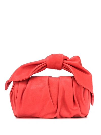 Rejina Pyo Nane Tie Tote Bag In Red