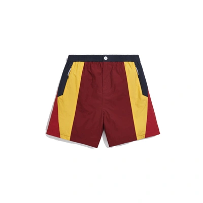 Pre-owned Kith Colorblocked Sporty Short Red/multi