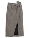 Peter Pilotto Midi Skirts In Grey