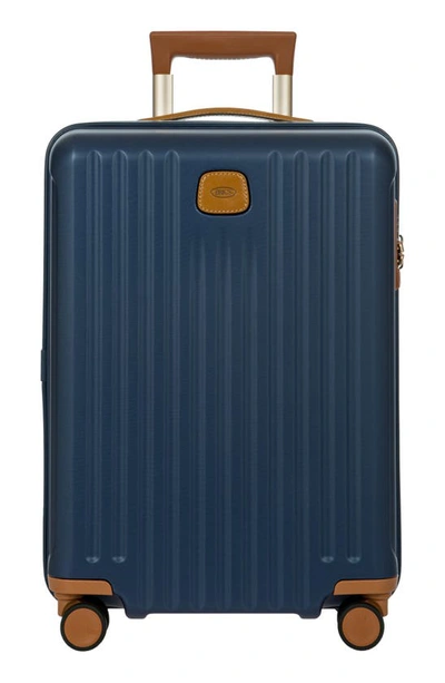 Bric's Capri 2.0 21-inch Rolling Carry-on In Matte Blue
