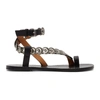 Isabel Marant Ermony Embellished Sandals In Black