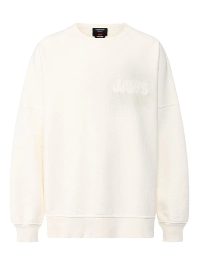 Calvin Klein 205w39nyc Jaws Sweatshirt Off-white In Neutrals