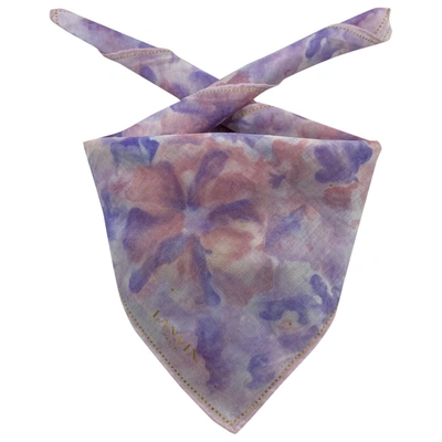 Pre-owned Lanvin Neckerchief In Multicolour