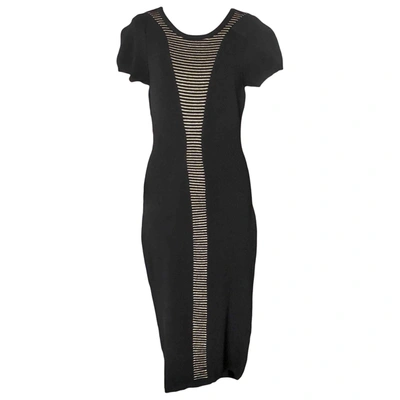 Pre-owned Sass & Bide Mid-length Dress In Black