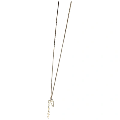 Pre-owned Jil Sander Gold Gold Plated Necklace
