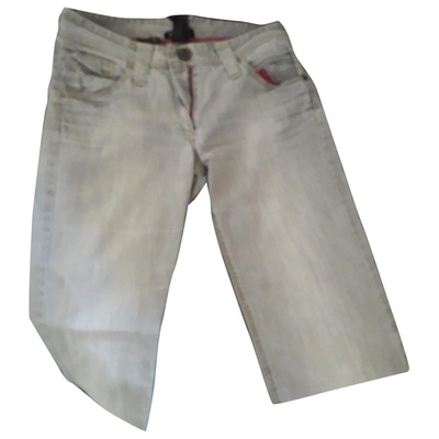 Pre-owned Isabel Marant Étoile Short Jeans In Grey