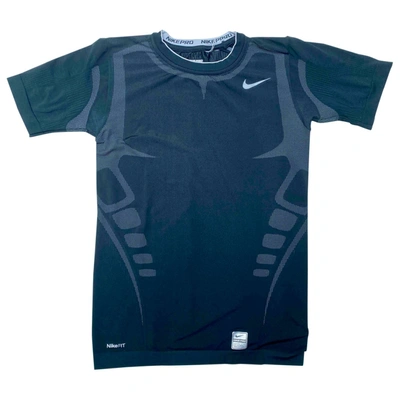 Pre-owned Nike Black Synthetic T-shirt