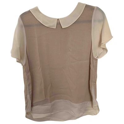 Pre-owned By Malene Birger Pink Viscose Top