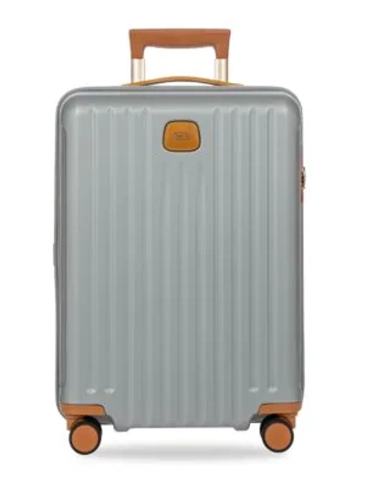 Bric's Capri 21-inch Spinner Expandable Luggage In Silver