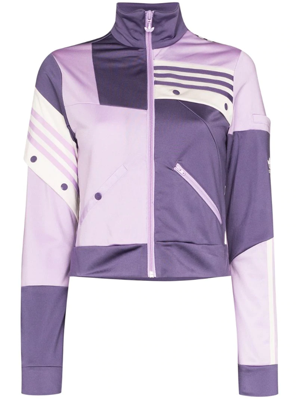 adidas originals x danielle cathari track top in purple