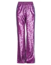 Alberta Ferretti Pants In Purple