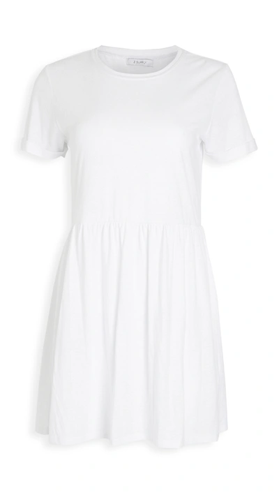 Z Supply Lucia Tri Blend Dress In White