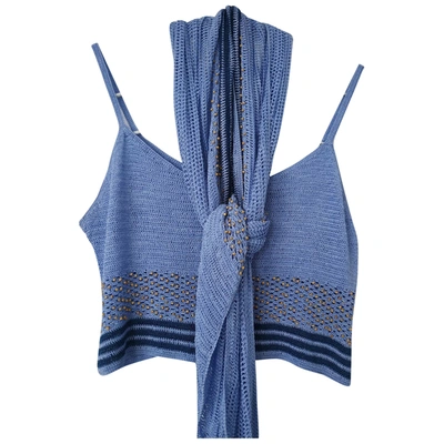 Pre-owned La Perla Knitwear In Blue