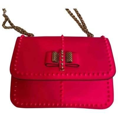 Pre-owned Christian Louboutin Sweet Charity Leather Handbag