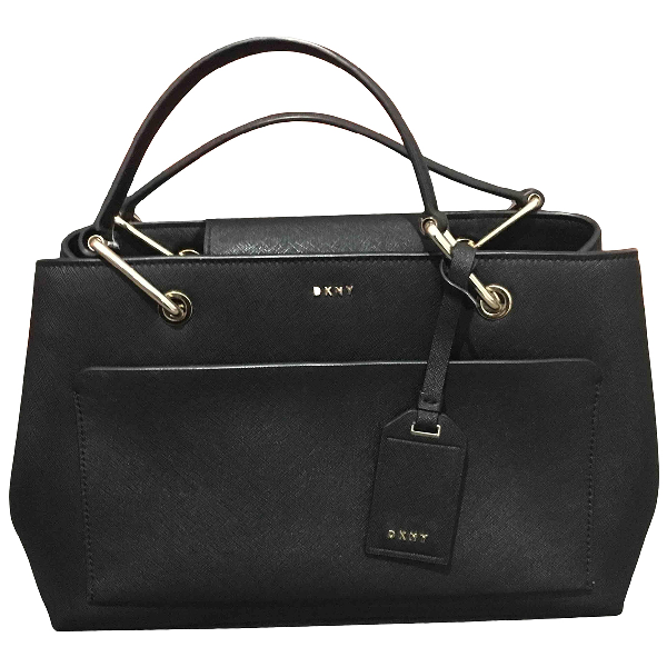 Pre-Owned Dkny Black Patent Leather Handbag | ModeSens