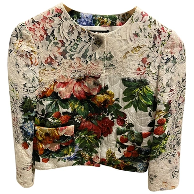 Pre-owned Dolce & Gabbana Silk Short Vest In Multicolour
