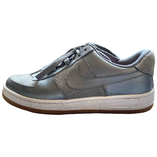air force 1 grey trainers
