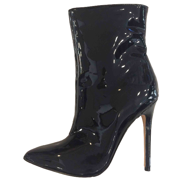 steve madden patent boot