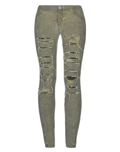 10sei0otto Casual Pants In Military Green