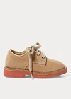 Polo Ralph Lauren Kids' Barton Suede Oxford In White