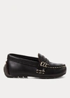 Polo Ralph Lauren Kids' Telly Leather Penny Loafer In Chocolate