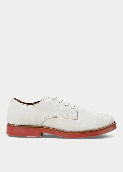 Polo Ralph Lauren Kids' Barton Suede Oxford In Casted Dirty Buck