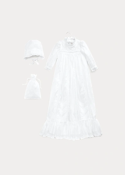Polo Ralph Lauren Babies' 3-piece Christening Set In White