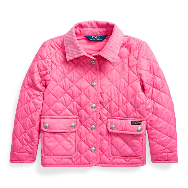 Polo Ralph Lauren Kids' Water-resistant Barn Jacket In Baja Pink | ModeSens