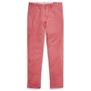 Ralph Lauren Stretch Straight Fit Washed Chino Pant In Nantucket Red