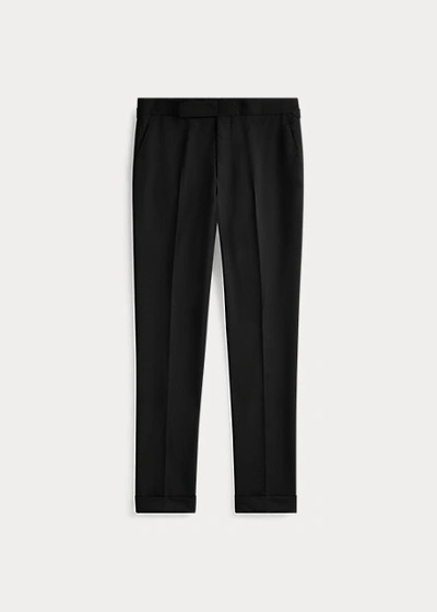 Polo Ralph Lauren Gregory Wool Twill Suit Trouser In Black