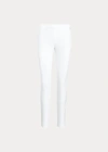 Ralph Lauren Stretch Athletic Pant In Pure White