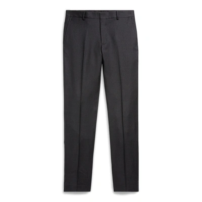 Ralph Lauren Slim Fit Wool Twill Trouser In Charcoal