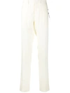 Ralph Lauren Stretch Straight Fit Washed Chino Pant In Pure White