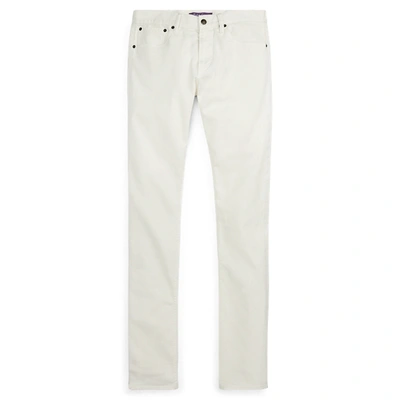 Ralph Lauren Slim Fit Stretch Jean In Classic Cream