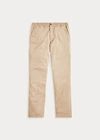 Ralph Lauren Relaxed Fit Polo Prepster Twill Pant In Luxury Tan