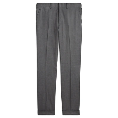 Polo Ralph Lauren Gregory Wool Serge Trouser In Medium Grey