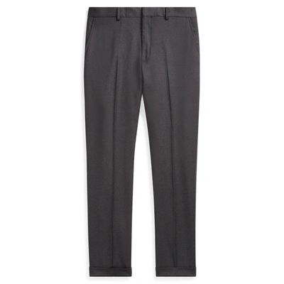 Ralph Lauren Slim Fit Wool Twill Trouser In Medium Grey